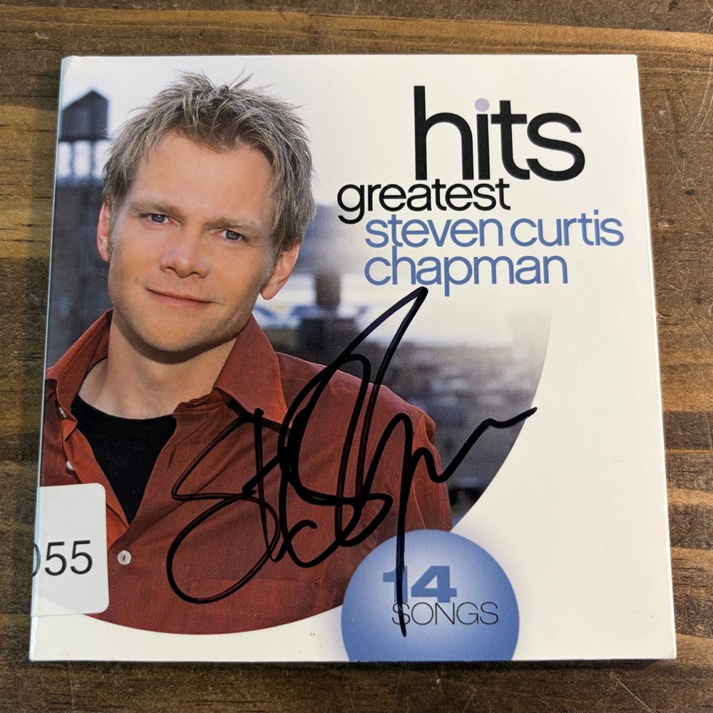Steven Curtis Chapman - Hits Greatest CD (2008 EMI Music CMG Label Group) SIGNED